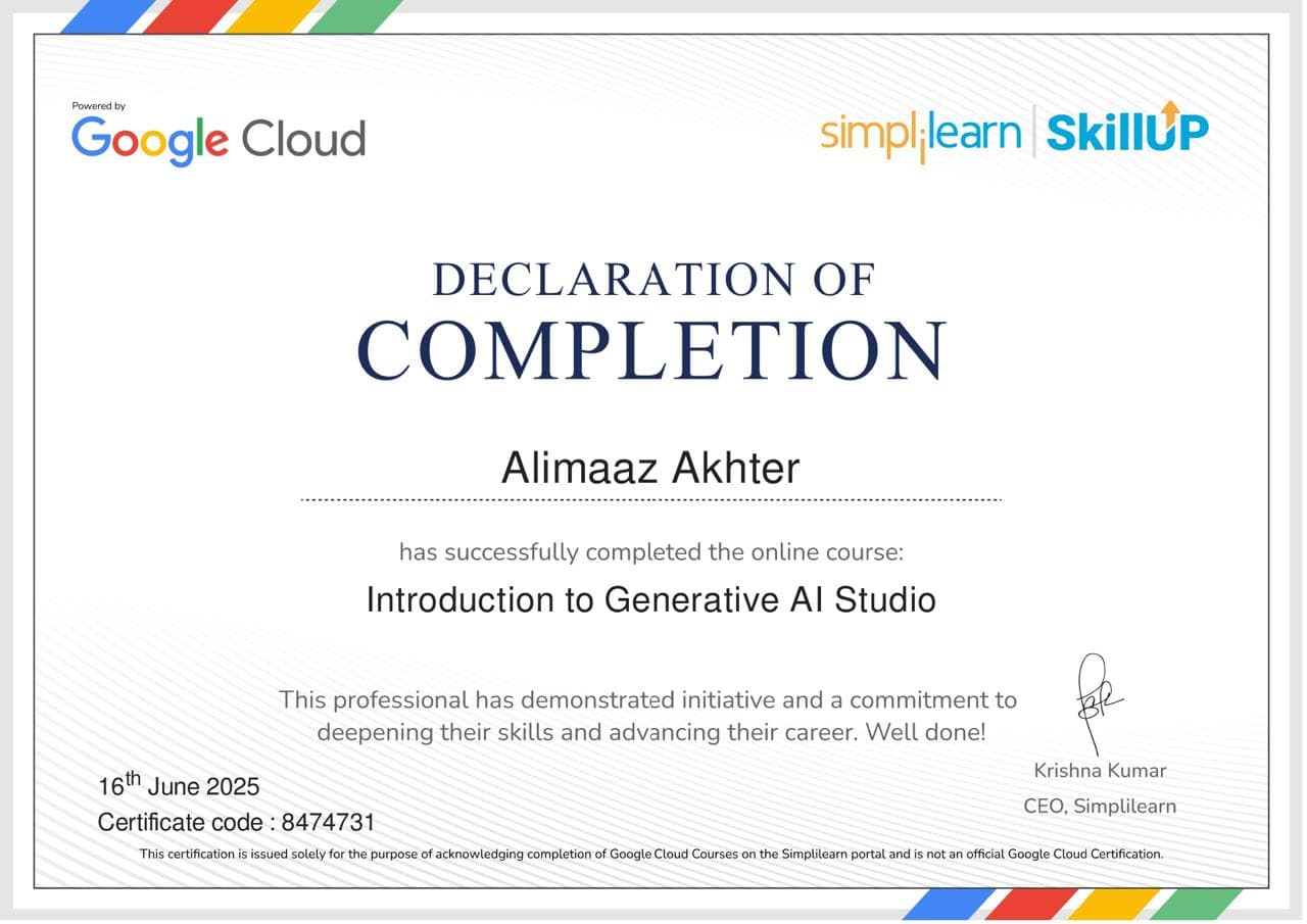 Google Certification